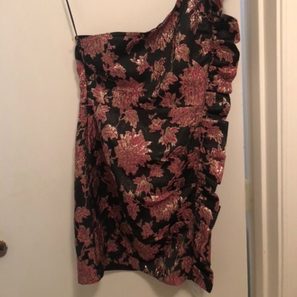 NWT For Love and Lemons Luella Jacquard Mini Dress - Picture 4 of 4